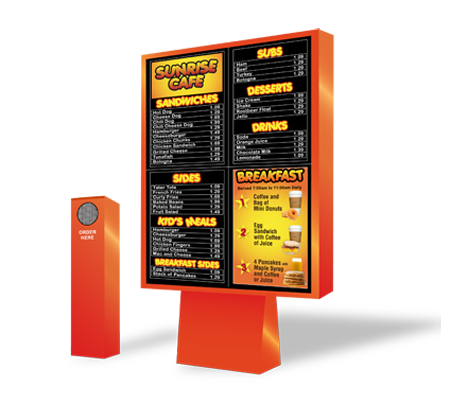 Drive-Thru Menu Boards